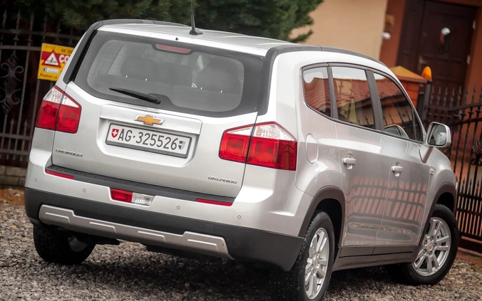 Chevrolet Orlando cena 23900 przebieg: 215000, rok produkcji 2011 z Radom małe 596